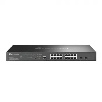 TP-Link Omada 16-Port 2.5G un 2-Port 10GE SFP+ L2+ Pārvaldāms Slēdzis ar 8-Port PoE+