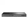 TP-Link Omada 16-Port 2.5G un 2-Port 10GE SFP+ L2+ Pārvaldāms Slēdzis ar 8-Port PoE+