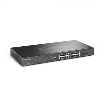 TP-Link Omada 16-Port 2.5G un 2-Port 10GE SFP+ L2+ Pārvaldāms Slēdzis ar 8-Port PoE+