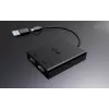 i-tec USB-A/USB-C Divkāršs 4K/60 Hz DisplayPort video adapteris, 0,27 m