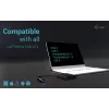 i-tec USB-A/USB-C Divkāršs 4K/60 Hz DisplayPort video adapteris, 0,27 m
