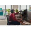 HP Poly Blackwire 3310 Monourālās austiņas Microsoft Teams sertificēts USB-C + USB-C/A adapteris