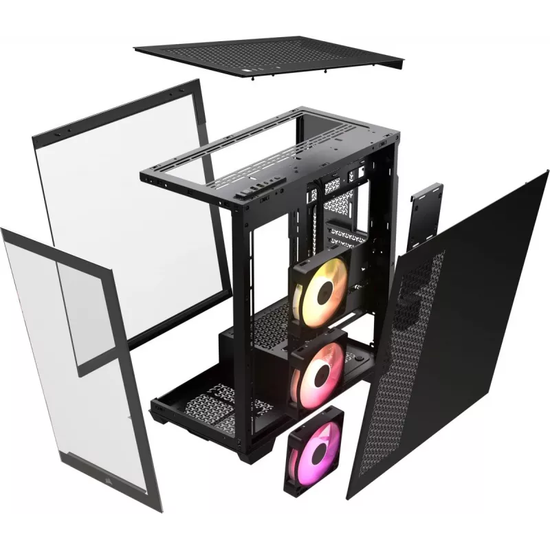CORSAIR PC korpuss - iCUE Link 3500X RGB Mid-Tower