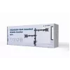GEMBIRD regulējams galda stiprinājums ar dubulto monitora roku, 17-32 collām