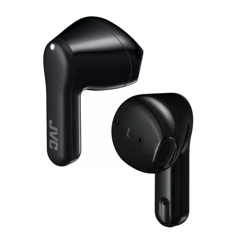 JVC HA-A3T-B-U patiesi bezvadu austiņas ausīs, Bluetooth, ar mikrofonu, 7,5 h atskaņošanas laiks, melnā krāsā