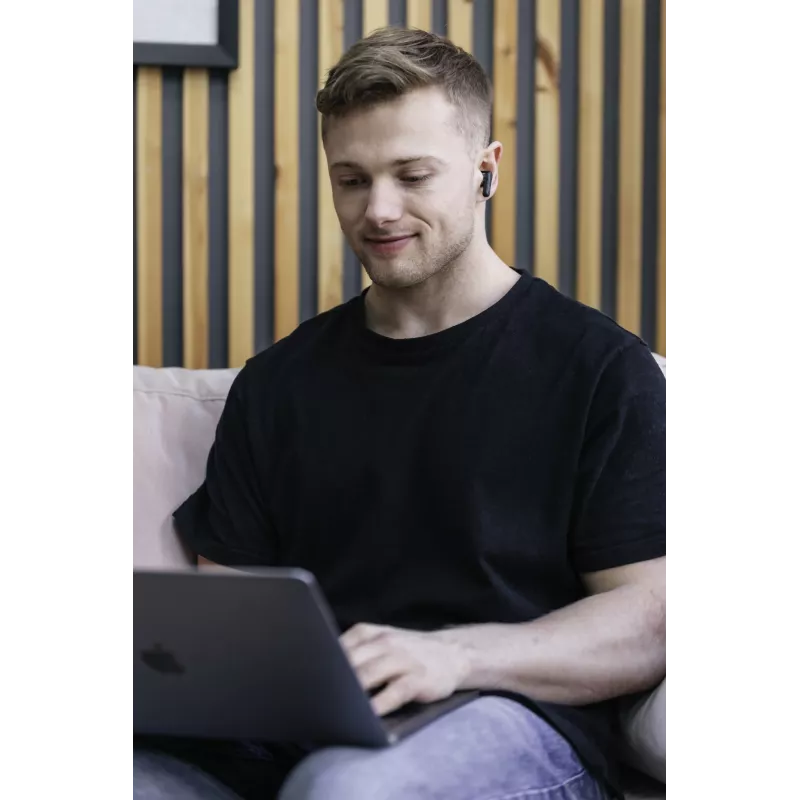 JVC HA-A3T-B-U patiesi bezvadu austiņas ausīs, Bluetooth, ar mikrofonu, 7,5 h atskaņošanas laiks, melnā krāsā