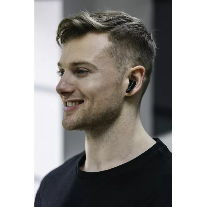 JVC HA-A3T-B-U patiesi bezvadu austiņas ausīs, Bluetooth, ar mikrofonu, 7,5 h atskaņošanas laiks, melnā krāsā