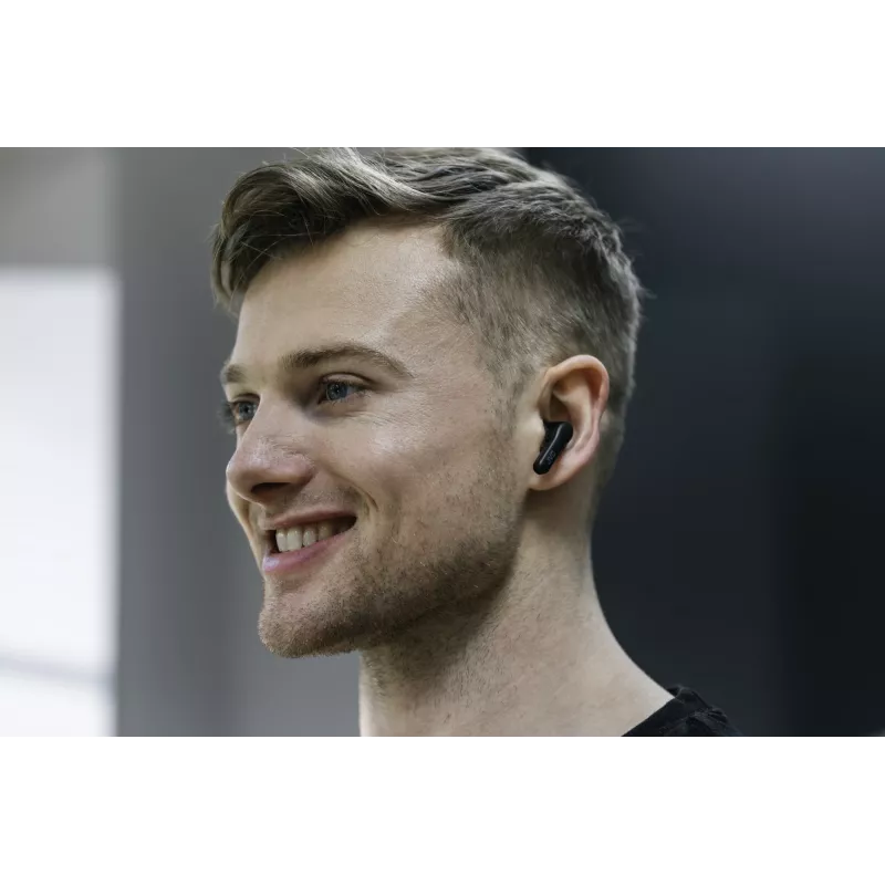 JVC HA-A3T-B-U patiesi bezvadu austiņas ausīs, Bluetooth, ar mikrofonu, 7,5 h atskaņošanas laiks, melnā krāsā