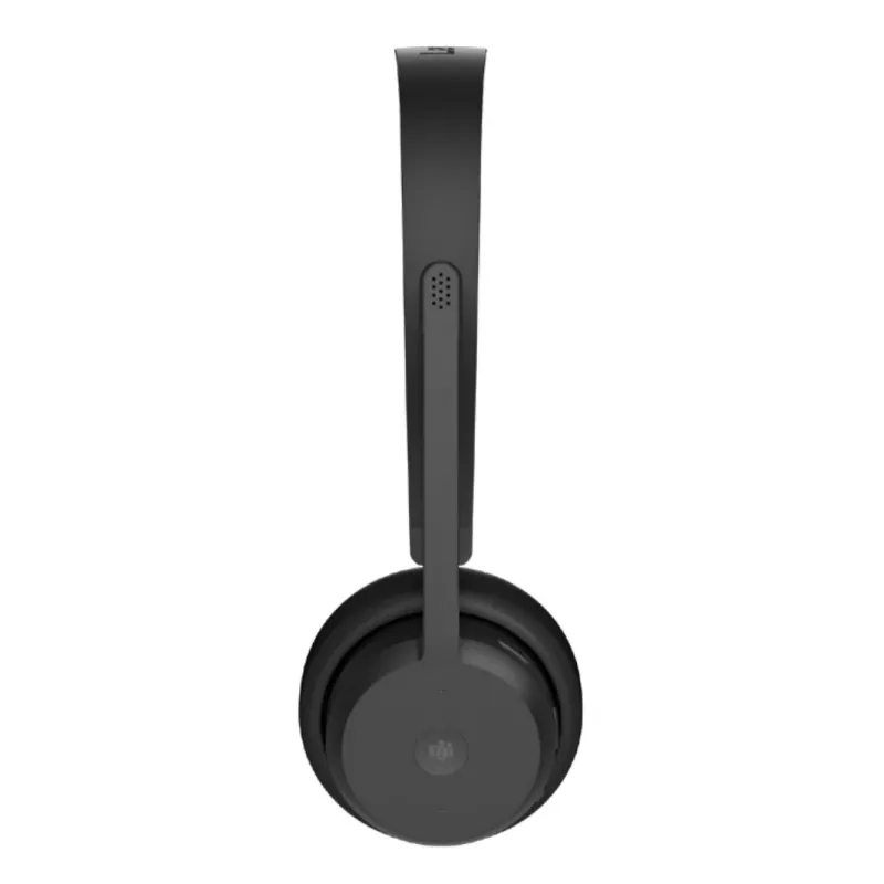 Lenovo bezvadu VoIP austiņas galvas saite birojam/zvanu centram Bluetooth melna