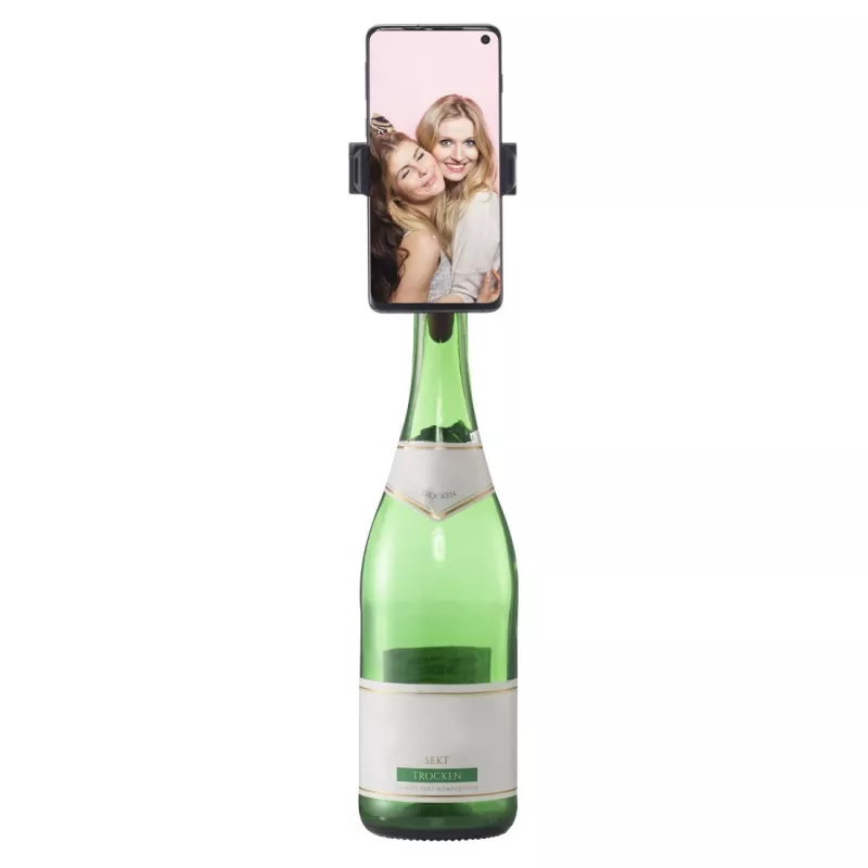 Hama Bottle Pod Fun pasīvais turētājs mobilajam telefonam Melns, Sarkans