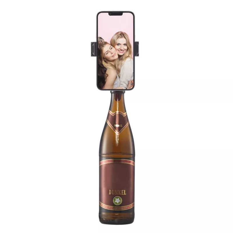 Hama Bottle Pod Fun pasīvais turētājs mobilajam telefonam Melns, Sarkans