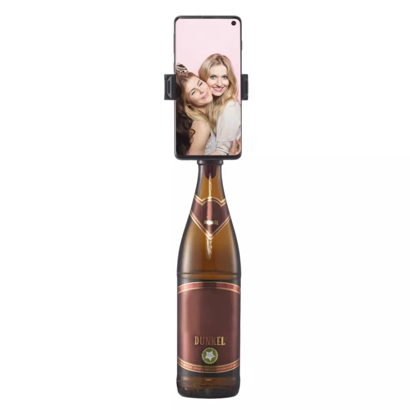 Hama Bottle Pod Fun pasīvais turētājs mobilajam telefonam Melns, Sarkans