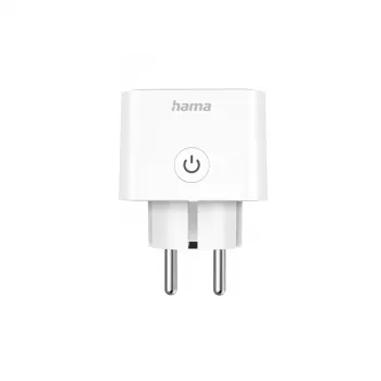 Hama 00176638 viedā kontaktligzda CEE 7/7 balta