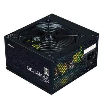 Zalman Decamax barošanas bloks 600 W ATX Melns