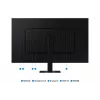 Samsung S70D datora monitors 81.3 cm (32 colli) 3840 x 2160 pikseļi 4K Ultra HD LED Melns