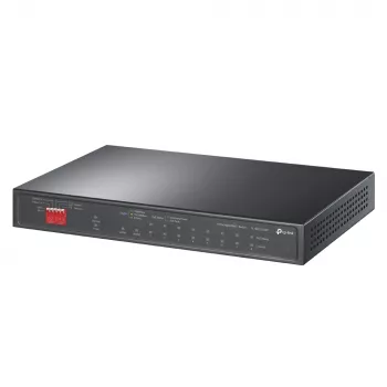 TP-Link TL-SG1210PP 10-Portu Gigabit Tīkla Slēdzis ar 6 PoE+ un 2 PoE++ Portiem