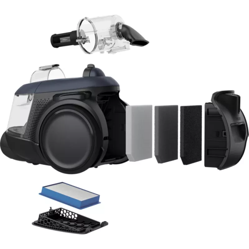 Bezputekļu putekļsūcējs Electrolux EL61C3DB Melns, Zils