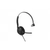 Yealink UH35 Mono Teams USB-A austiņas, vadu, 20–20000 Hz, birojam/zvanu centram, 96.5 g, melnas