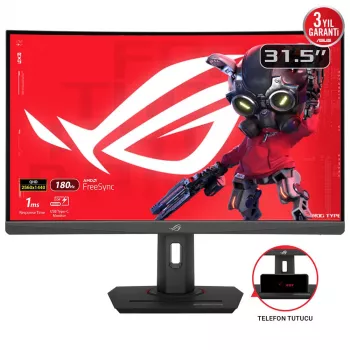 ASUS ROG Strix XG32WCS datora monitors 80 cm (31,5 collu) 2560 x 1440 pikseļi Quad HD LED Melns