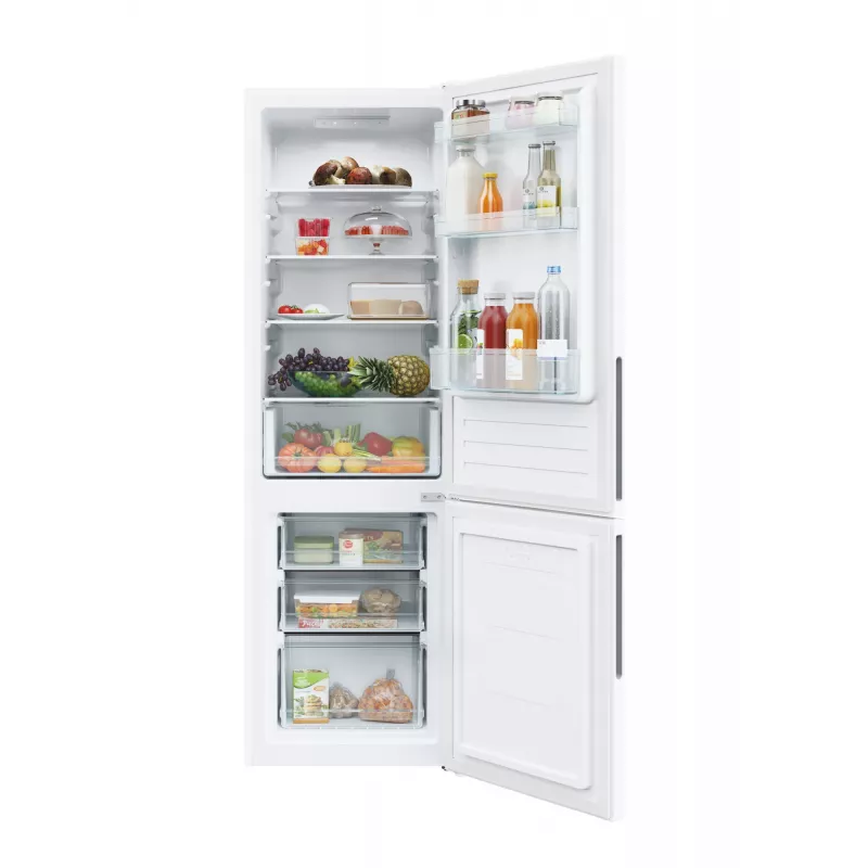 Candy City Combi CCT3L517EW Brīvi stāvošs Ledusskapis 260 L Balts