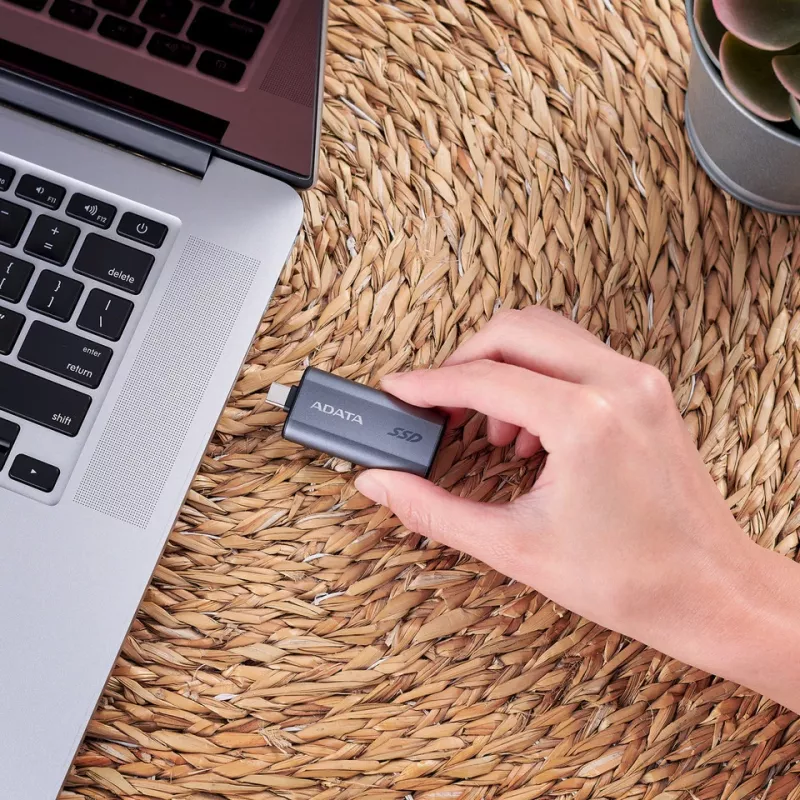 ADATA SC750 500 GB USB Type-C 3.2 Gen 2 (3.1 Gen 2) Pelēks