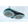 Bosch BCS71HYG1 stieņa putekļsūcējs/elektriskā slotiņa, akumulatora, slapjā/sausā tīrīšana, HEPA, bezputekļu maisa, 0.3 L, 23.5 W, melns/balts, 3 Ah