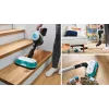 Bosch BCS71HYG1 stieņa putekļsūcējs/elektriskā slotiņa, akumulatora, slapjā/sausā tīrīšana, HEPA, bezputekļu maisa, 0.3 L, 23.5 W, melns/balts, 3 Ah