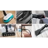 Bosch BCS71HYG1 stieņa putekļsūcējs/elektriskā slotiņa, akumulatora, slapjā/sausā tīrīšana, HEPA, bezputekļu maisa, 0.3 L, 23.5 W, melns/balts, 3 Ah