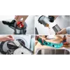 Bosch BCS71HYG1 stieņa putekļsūcējs/elektriskā slotiņa, akumulatora, slapjā/sausā tīrīšana, HEPA, bezputekļu maisa, 0.3 L, 23.5 W, melns/balts, 3 Ah