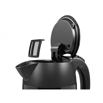 Bosch TWK3P423 elektriskā tējkanna 1.7 L 2400 W Melna