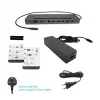 i-tec Metal SB-C Ergonomic 4K 3x Display Docking Station ar Power Delivery 85 W un Universāls Lādētājs 100 W