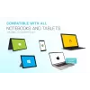 i-tec Metal SB-C Ergonomic 4K 3x Display Docking Station ar Power Delivery 85 W un Universāls Lādētājs 100 W