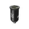 Green Cell GC PowerRide Nano36 CADM-GC-36AA auto lādētājs 36 W 6 A, 2 × USB-A, ātrā lādēšana Ultra Charge, 12/24 V, melns