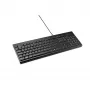 Kensington K63727WW pilna izmēra vadu tastatūra, membrānas slēdži, QWERTY, melna
