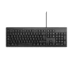 Kensington K63727WW pilna izmēra vadu tastatūra, membrānas slēdži, QWERTY, melna