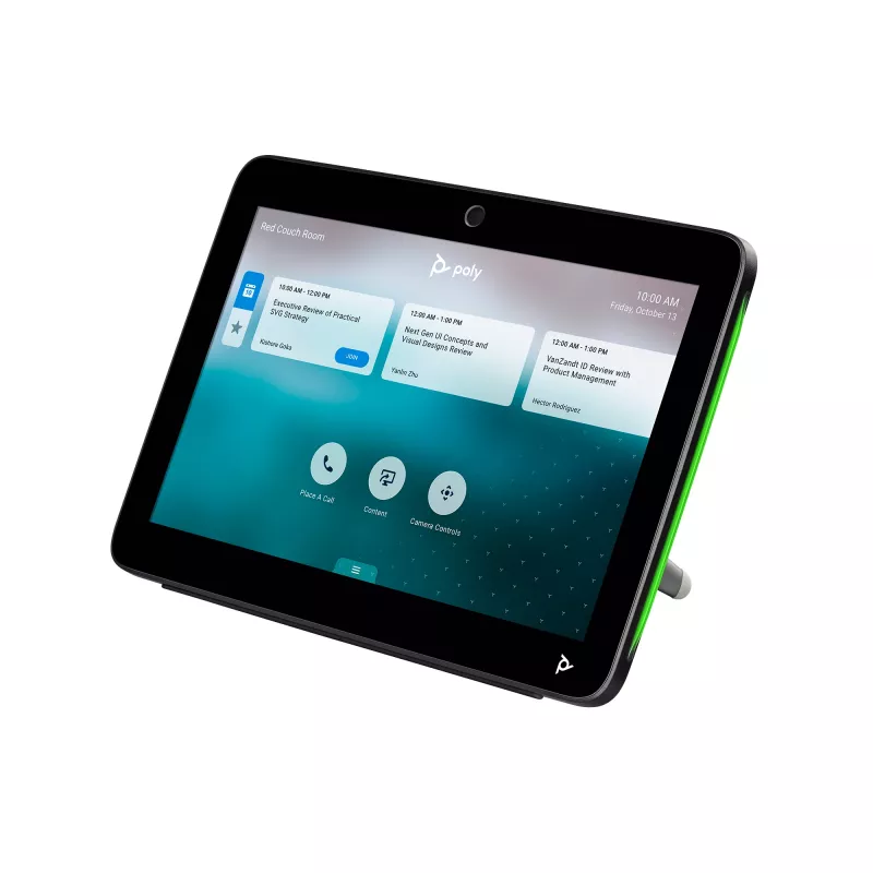 HP Poly TC10 skārienjutīgais kontrolieris, melns, 1280 x 800 pikseļi, 260 mm, 184 mm, 64 mm, 1.27 kg
