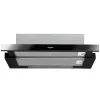 Daļēji iebūvējams tvaika nosūcējs WHIRLPOOL AKR750GK, 599 mm platums, 304 m³/h, melns