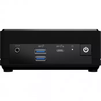 MSI Cubi N ADL S-078EU Intel® N N100 4 GB DDR4-SDRAM 128 GB SSD Windows 11 Pro Mini PC Melns
