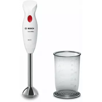 Bosch MSM24100 rokas blenderis, 400 W, nerūsējošs tērauds, balts