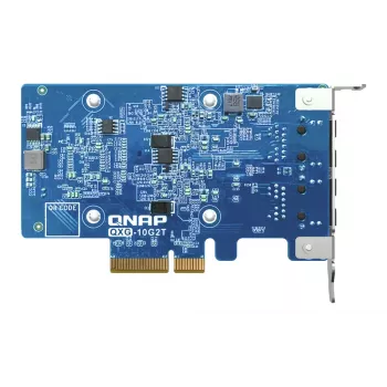 QNAP QXG-10G2T tīkla karte, iekšēja, PCI Express, 10 GbE