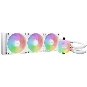 be quiet! LIGHT LOOP 360mm White — 360 mm procesora šķidruma dzesēšanas sistēma (AIO), balta
