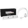 be quiet! LIGHT LOOP 360mm White — 360 mm procesora šķidruma dzesēšanas sistēma (AIO), balta
