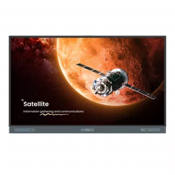 BenQ RP7504 interaktīvā tāfele 190.5 cm (75 collas) 3840 x 2160 pikseļi Skārienjutīgs Melns