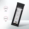 Axagon EEM2-UB2 ārējā USB-C 10Gbps metāla kaste M.2 NVMe SSD diskiem, melna