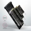 Axagon EEM2-UB2 ārējā USB-C 10Gbps metāla kaste M.2 NVMe SSD diskiem, melna
