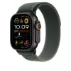 Apple 49mm zaļš Trail Loop S/M pulksteņa siksniņa ar melnu titāna apdari