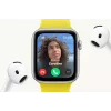Apple Watch SE GPS + Cellular 40mm sudraba alumīnija korpuss, džinsa zila sporta siksniņa (M/L)