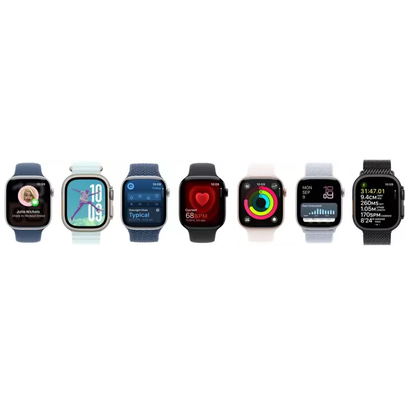 Apple Watch Ultra 2 GPS + Cellular 49mm dabīgais titāns Zilais Trail Loop S/M viedpulkstenis