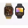 Apple Watch Ultra 2 GPS + Cellular 49mm dabīgais titāns Zilais Trail Loop S/M viedpulkstenis