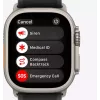 Apple Watch Ultra 2 GPS + Cellular 49mm dabīgais titāns Zilais Trail Loop S/M viedpulkstenis